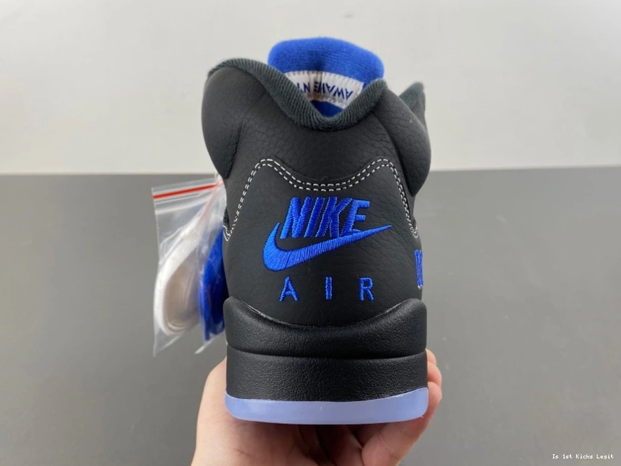 NY Men's DV4982-004 Black Jordan Retro 5 Awake  1030